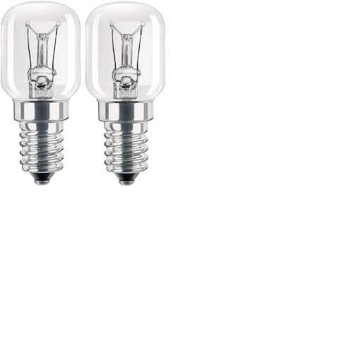 Kanta 2 X 15w Universal Oven Cooker Appliance Bulb 300c Lamp E14 Light Bulbs 220-240V Warm White