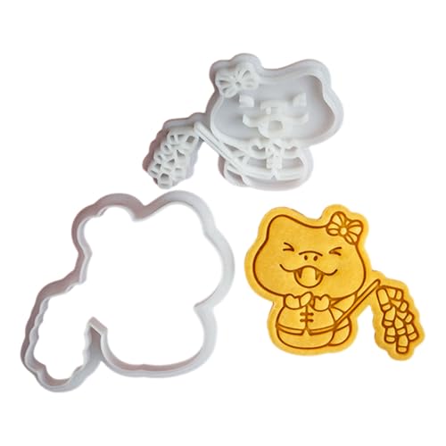 Zkhxhtg bakeware sets Lovely Snake Cookie Making Molds Unique Snake Shape Cookie Stamp Pastries Molds For Adding Pleasure To Festival Baking