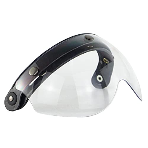 W glasses 3 Snap 3/4 Helmet Shield with FLIP UP Hinge for TORC T50 Vintage Moto helmet shield protector helmet shield visor helmet shield visor free smoke helmet shield bag helmet shield cleaner cover