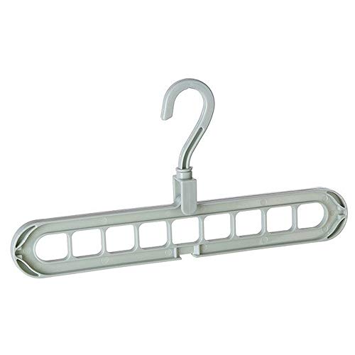 Cintre multifonction 9 trous pour un gain de place vertical optimal dans votre garde-robe