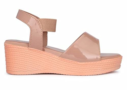 Image of BE FOUND Women's Casual and Classy Platform Heel Sandal For All Occasions