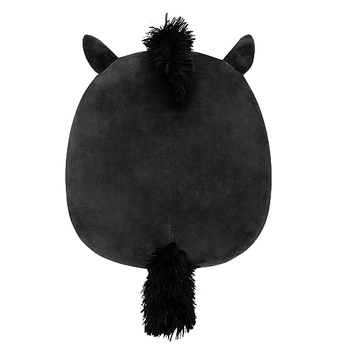 Image of Squishmallows Original 12-Inch Nicolita Black and Gold Unicorn - Medium-Sized Ultrasoft Official Jazwares Plush
