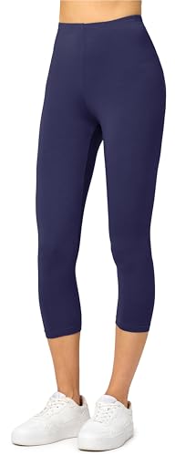 Merry Style Damen Leggings 3/4 Capri Leggings aus Viskose MS10-144...
