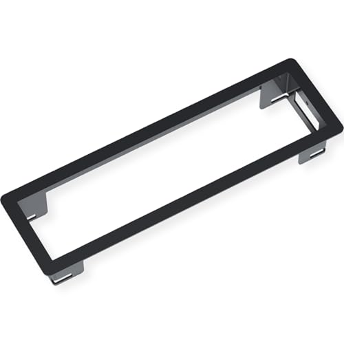 Evite cables sueltos con el marco montaje power frame negro Bachmann 915000 para encimeras