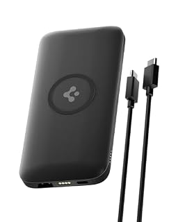 Spigen ArcPack 10000mAh 20W 2in1 Wireless Power Bank (Non-MagSafe) - Black
