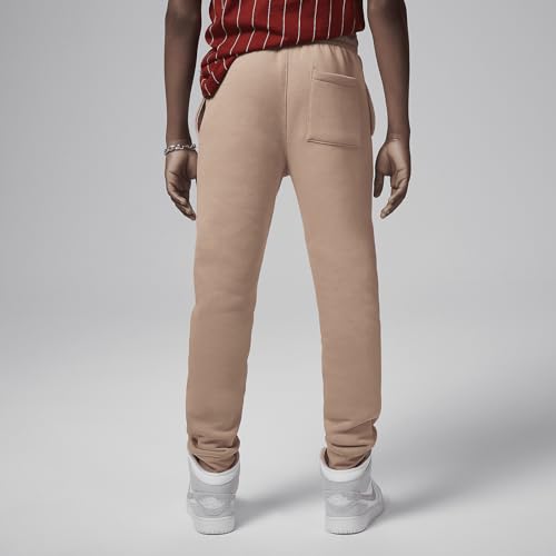 Jordan MJ Brooklyn Fleece Essentials Big Kids' Pants (95D234-X0L, Hemp)2