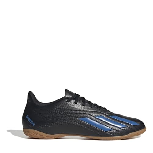 Chuteira Adidas Deportivo II IN Futsal Preta e Azul