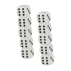 Kisangel 12 Stück Leuchtende Nachtglühende Würfel