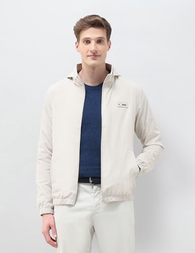Image of U.S.Polo Association Men's Regular Fit Solid Packable Hood Jacket