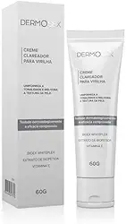 Creme Clareador para virilha, Axila, Pescoço linha Dermosex 60g. Com extrato de biofetida, Vitamina E e bioex whiteplex