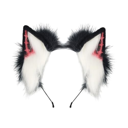Serre-tête punk oreilles de loup pour créer un déguisement original