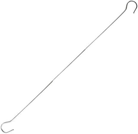 12" L Metal Double C Hooks - Ceiling Sign Holder/Ceiling Item Hangers - 20 Pack image 5
