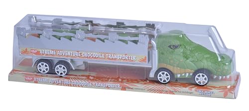 Wild Republic Crocodile Truck, Kids Gifts, Croc Decorations, Toy Crocodile, Xtreme Transport, 11