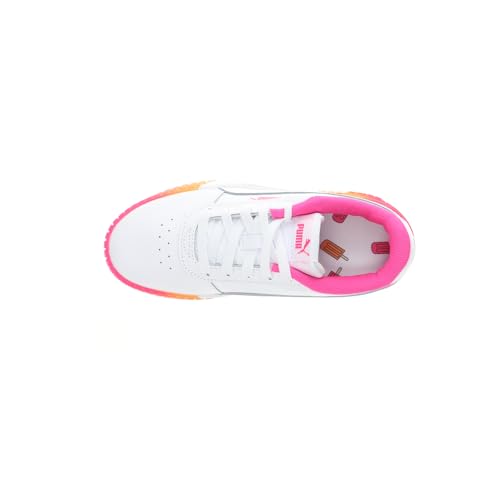 PUMA Toddler Boys Carina 2.0 Fade Popsicle Lace Up Sneakers Shoes Casual - White4