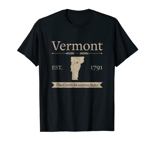 Camiseta The Green Mountain State - Vermont Home State Camiseta