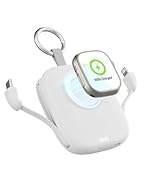 【2025新登場・Apple Watch全シリーズ機種に対応】Apple Watchを充電するためのワイヤレス磁気接続充電センサーパネルが搭載されており、Series9/8/7/6/5/4/3/2/1/SE/SE2/Ultra/Ultra2など全シリーズ機種に対応しています。電池切れを心配なく、短い時間を活用して、Apple Watch電池が満タンの状態に回復できます。※本製品はApple Watch専用充電器になります。他のウォッチには対応できません。 【2本ケーブル内蔵・3台同時充電可能】2...