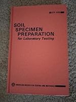 Soil Specimen Preparation For Laboratory Testing B002Y65ZVM Book Cover