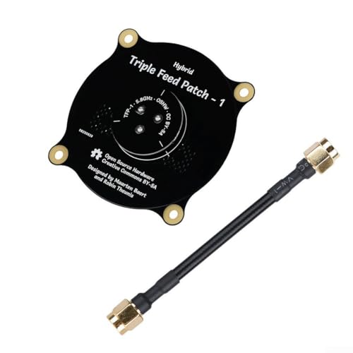 5 8GHz Triple Feed Patch Antenna direzionale Polarizzazione circolare per RC Droni