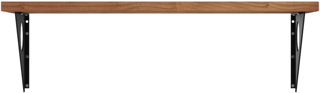 Industrial Rustic Wall-Mounted Table, Dining Table Desk, Pine Wood Wall-Mounted Bar Tables (40"X14")
