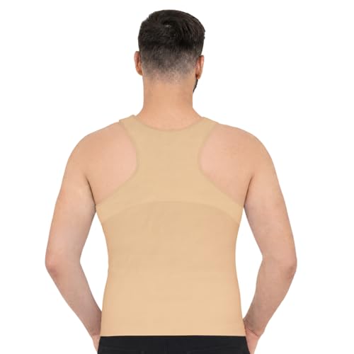 Image of dermawear Men Breezeology Zenrik-G Chest And Abdomen Vest Shapewear