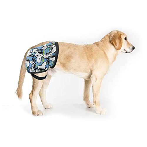 Dog Hip Padding with Elastic Rope for Dogs After Surgery Right Leg Weight 30-60lbs Fall Cushion Hip Brace Protection Warmer