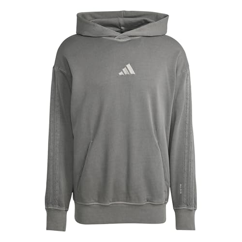Sweat à capuche adidas Homme All SZN en French Terry délavé gris