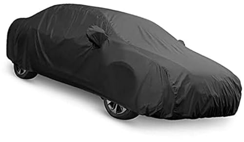 DEMULAX Funda para Coche para Todo Tipo de Clima, para protección Solar Total contra la Lluvia, Universal, para Sedan 178-185 Cubierta Completa para Coche al Aire Libre