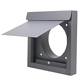 Sghtil Abdeckung für Luftauslass für Wäschetrockner – Edelstahl 10 cm Schutz – Abdeckung für maximale Effizienz des Luftstroms – für Zuhause, Sicherheit, Outdoor, Gebäudepflege