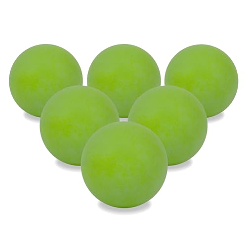 Velocity Soft Foam Practice Lacrosse Balls for Youth Lacrosse Soft Training Balls for College and High School Beginners Indoor Practice Soft Lacrosse Balls Official Size - Lime Green 6