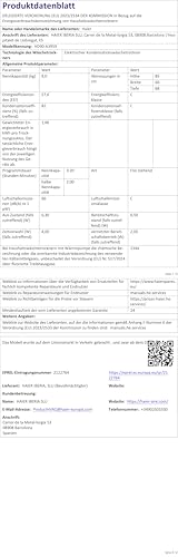 Haier I-PRO SERIE 5 HD90-A3959 Wärmepumpentrockner / 9 kg/A+++ / Smart Home: Wi-Fi & hOn App/Inverter-Motor / 3 Trockenstufen wählbar/Edelstahltrommel/I-Refresh Dampfprogramm