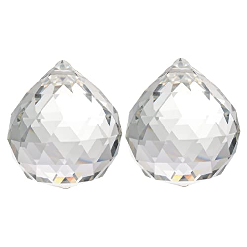 Upkoch 2Stk. Kristallkugel Sonnenfänger