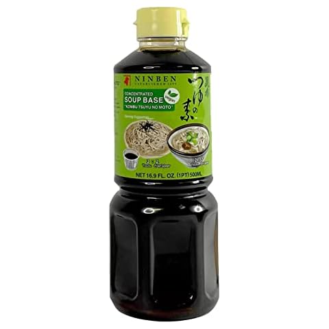 Ninben Concentrated Kelp Soup Base (Kombu Tsuyu No Moto) 500ml Cover