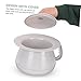 KALLORY Spittoon Toilet Potty Pot Chamber Pot with Urine Bucket with Lid Night Urine Pot Spittoon Chamber Bucket Portable Urinal Covered Chamber Pot (Random Color)