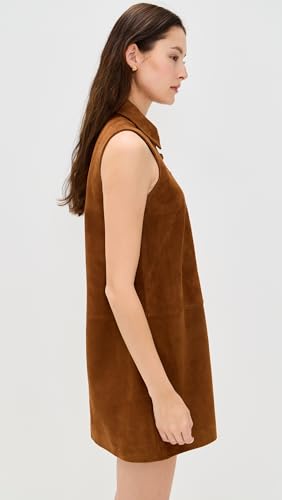 FRAME Women's The Suede City Shift Dress4