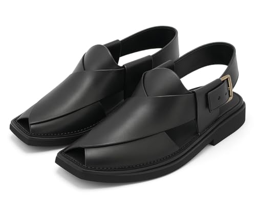 Peshawari Sandals for Men Black - Peshawari Sandal