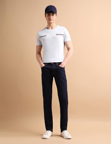 Image of U.S. Polo ASSN. Denim Jeans for Men, Slim Tapered Fit Men Jeans for Office & Regular Wear