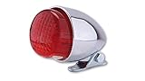 {UNIVERSAL_MOTORRAD} SHIN YO Mini-Rücklicht, TEXAS, verchromtes Gehäuse