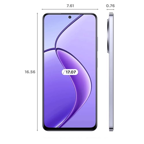 REALME 12 5G (Twilight Purple, 8GB RAM, 128GB Storage)| Expandable Upto 2 TB | Up to 16GB (8GB+8GB) Dynamic RAM | 950 nits Sunlight Display |... - Image 3