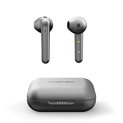 Image of Urbanista Stockholm Plus True Wireless Earphone - Bluetooth 5.0, Touch Control, 20 Hours Battery Life w /Charging Case, USB-C Charging, for iOS /Android Smartphones, Tablets, PCs & Laptops - Titanium