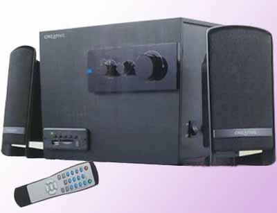 Image of Creative E2300 2.1 Multimedia Speakers Wtih USB and Wireless Remote