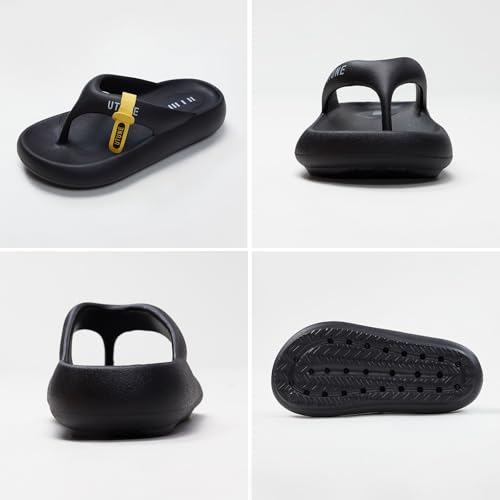 utune Flip Flops for Women Summer Sandals Soft Anti Slip Shower Slippers with Arch Support EVA Lightweight Beach Essentials Men House Slippers3