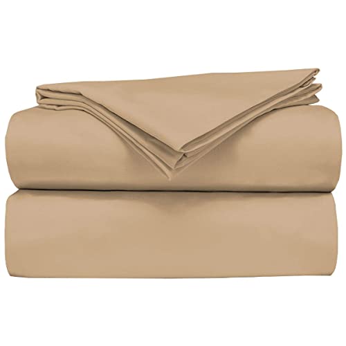 Camper RV Bunk 34x75 Sheet Set 100% cotton Color: Camel