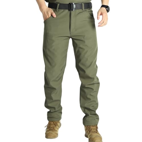 Pantalon cargo coupe-vent homme pour randonnée et travail extérieur