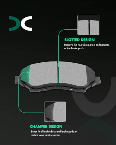 Image of SCITOO Brake Kits Front Rear Brake Rotors Brake Pad:53050;D1326;53051;D1273 | Fit For Chrysler For Town & Country 2008-2012,For Dodge For Grand Caravan 2008-2012,For Journey 2009-2012