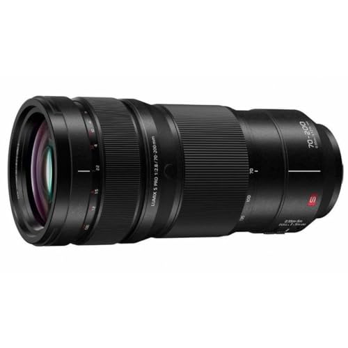 Image of Panasonic LUMIX S PRO 70-200mm F2.8 Telephoto Lens, Full-Frame L Mount, Optical Image Stabilizer and Dust /Splash /Freeze-Resistant for LUMIX S Series Mirrorless Cameras - S-E70200 (USA) | Full-Frame 70-200mm F2.8 Telephoto Zoom, O.i.s, Dust and Splash and Freeze-Resistant, For Lumix S-Series