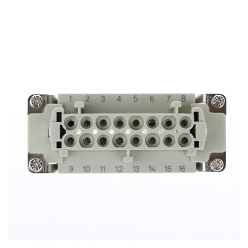 Conector aviación H16B-HE-016-2 16 pines gris miniatura 4
