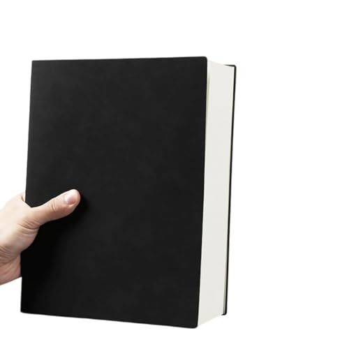 厚手のノート方眼横線メモ帳 400 ペジ罫線ノート日常生活記録描画ビジネス事務用品 スケッチブック 紙質 おしゃれ かわいい アート 絵画 デッサン 持ち運び 効率的な5 r記憶法大学生考研印刷可能なロゴメモ帳 (B5ブラック)