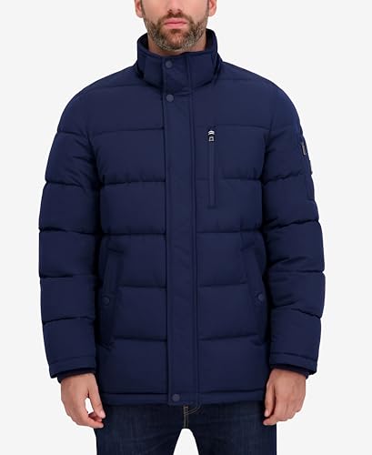 Image of Nautica Men's Heavyweight Puffer Jacket - Parka Winter Coat, Regular, Big & Tall Sizes