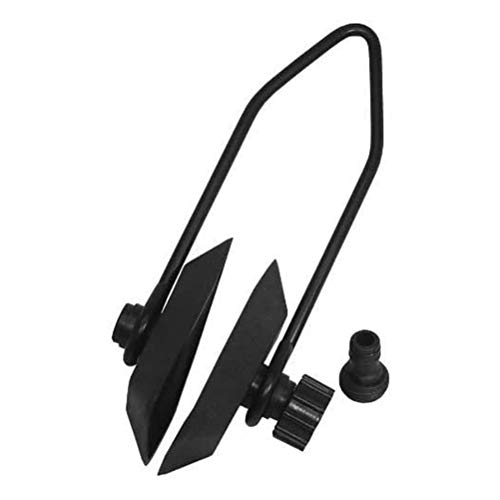 POENVFPO Enjuague de Agua para Motor Fueraborda Universal, Enjuagador de Motor de Acero con Resorte, Fácil Conexión para Eliminación de Sal, Ideal para Navegación Marina (Black)