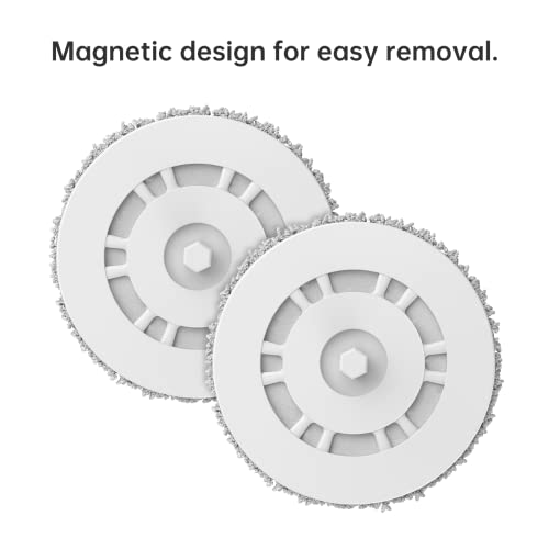 Image of DREAME Mop Pads Compatible with X50 Ultra / X40 Ultra / L50 Ultra / L40s Ultra / L40s Ultra AE / L40s Ultra CE / L40 Ultra / L10s Ultra Gen2, Wet Mopping Pads (4 pcs) | Compatible with X50 Ultra / X40 Ultra / L50 Ultra / L40s Ultra / L40s Ultra AE / L40s Ultra CE / L40 Ultra / L10s Ultra Gen2